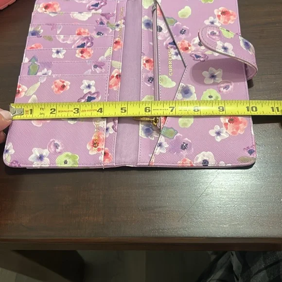 Love & Lore Floral Travel Document Wallet Organizer 9”x5” - Picture 13 of 16